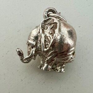 Sterling Elephant Pendant